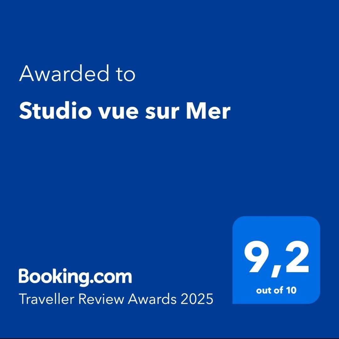 Studio Vue Sur Mer Conca Exterior photo